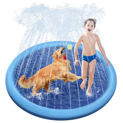 Durable Dog Splash Pad with Anti-Slip Design 59in/67in
